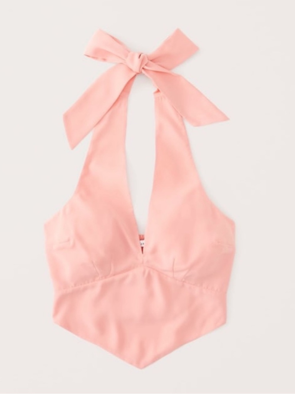 Abercrombie & Fitch pink halter top size small